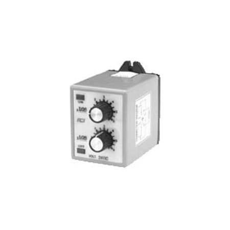 Noark Advance Controls Repeat Cycle Timer, 0-6 sec, DPDT - 120 VAC 104238